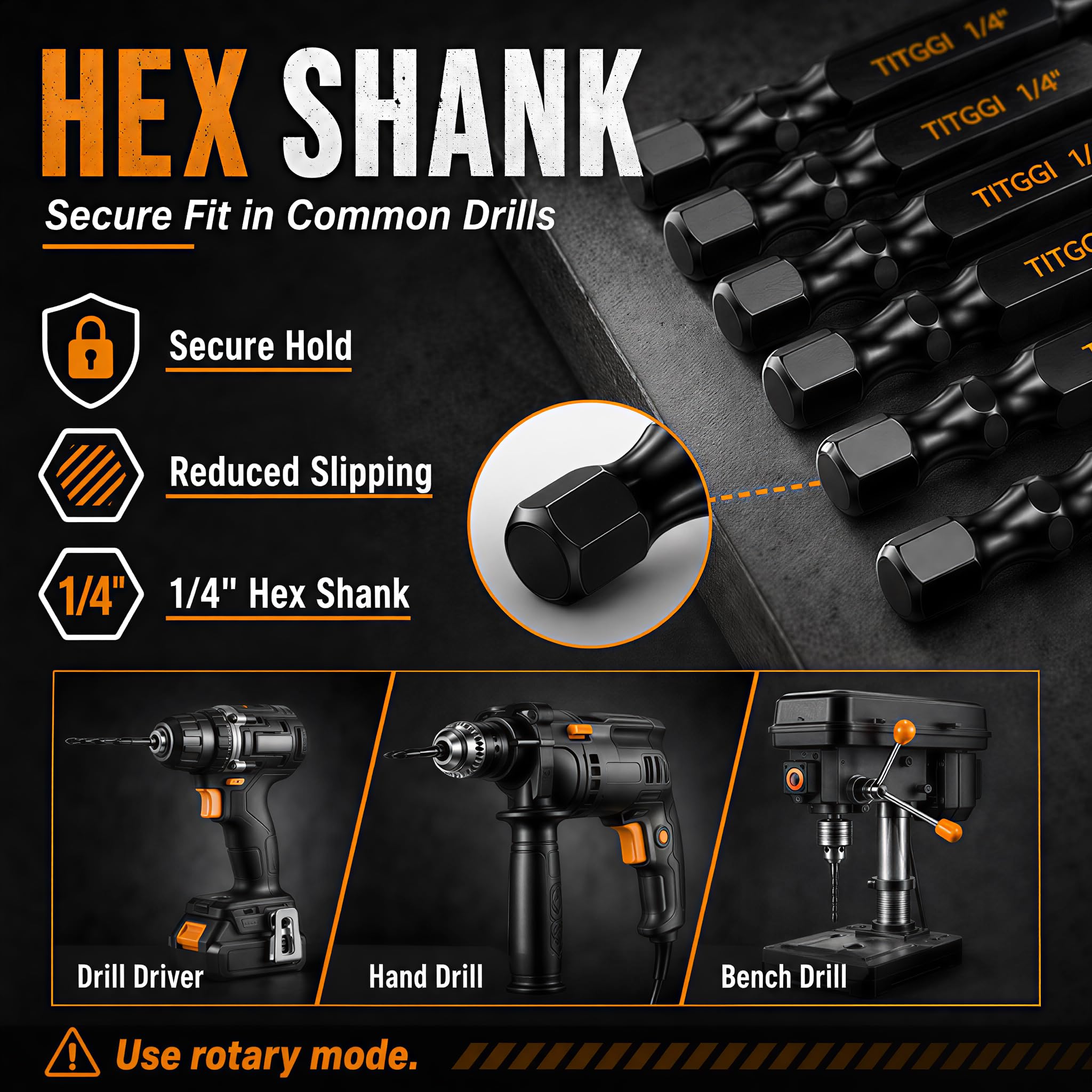 Masonry Drill Bits - Concrete & Brick -5 Masonry Drill Bits - Concrete & Brick -5