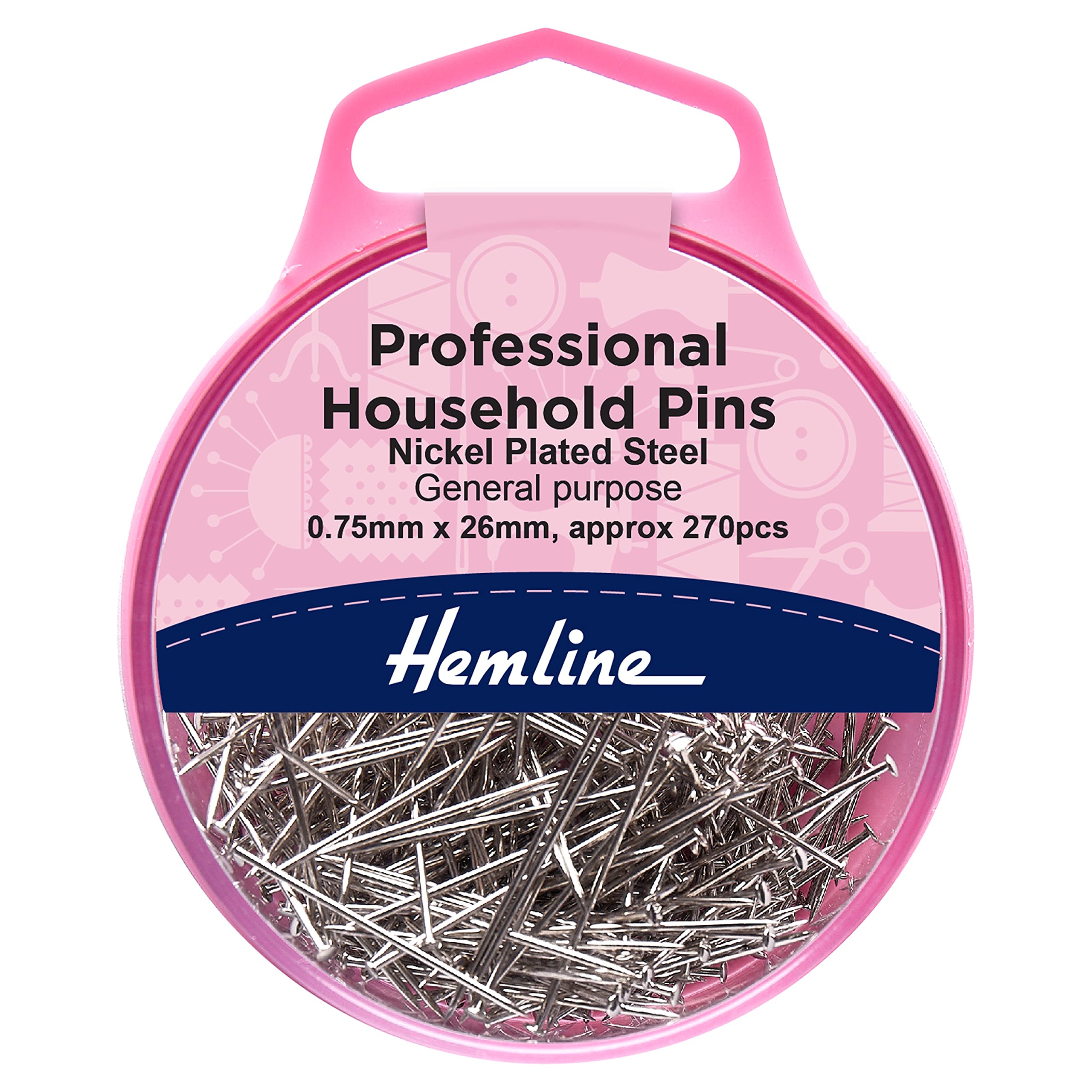 Minerva Household Pins Steel Hemline H705.p