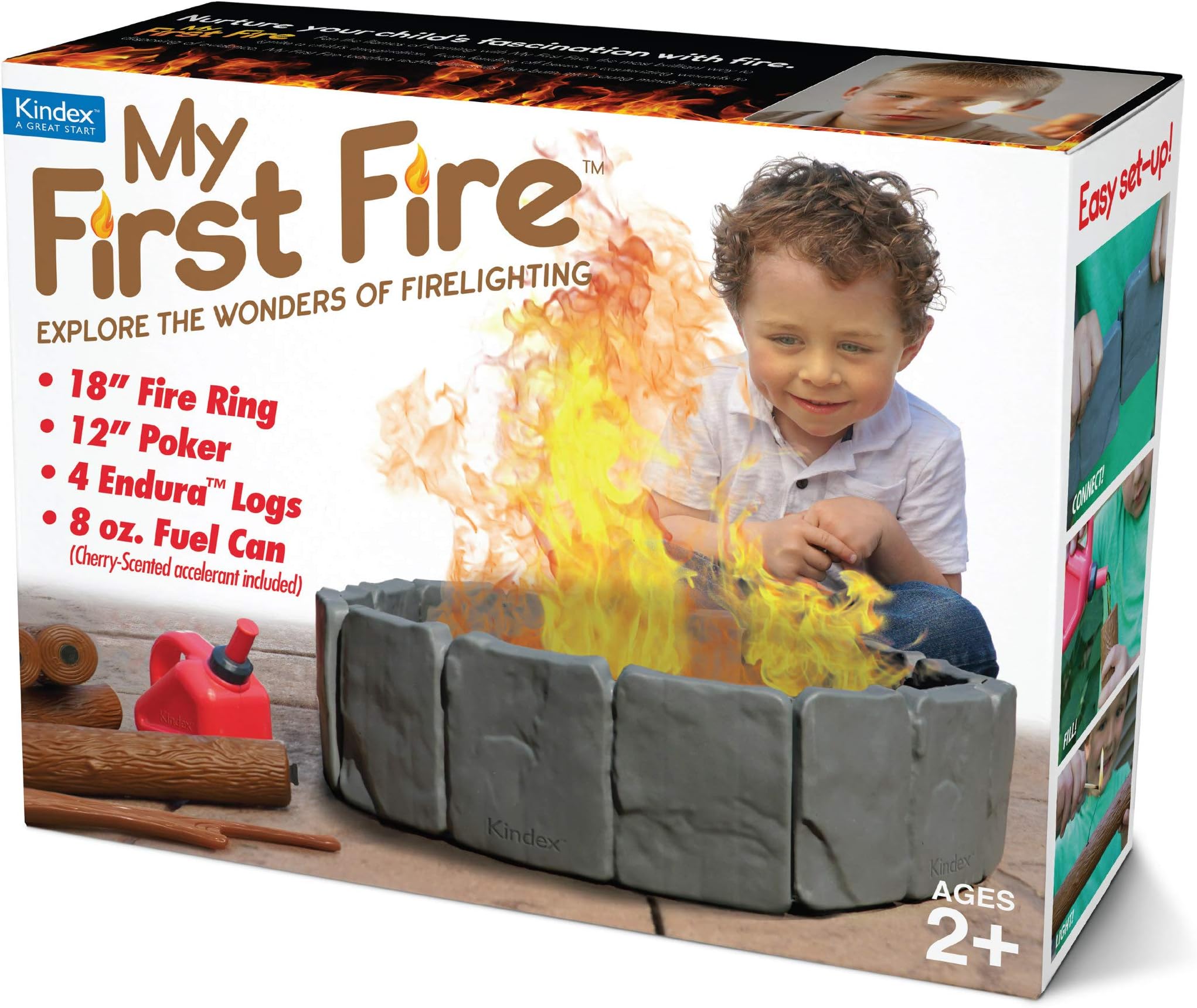 My First Fire - Wrap Your Real Gift in a Funny Joke Gift Box - by Prank-O