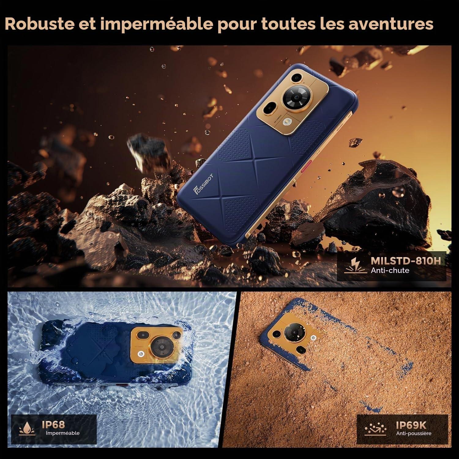 FOSSiBOT (Orange