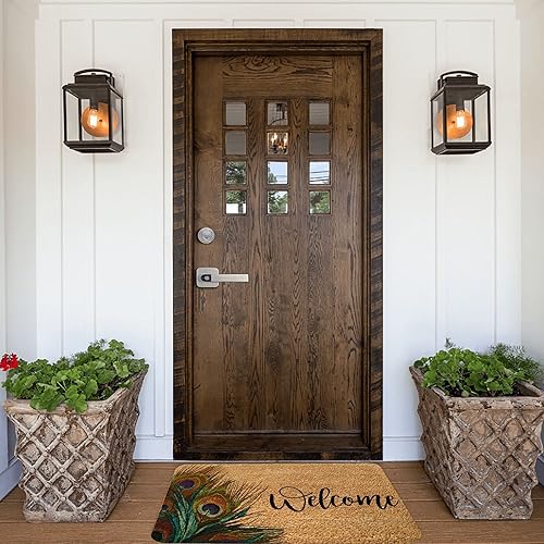 Miniatura 2 de Apular Tapete de bienvenida con texto en inglés Hope You Like Loud Ass Birds para interiores y exteriores, tapete de baño decorativo para puerta