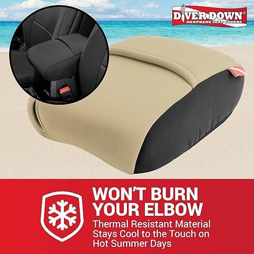 Miniatura 5 de Diver Down Funda de neopreno para consola central  Se adapta a Jeep Wrangler JL y Gladiator JT 2018-2023  Funda de consola Jeep  No te quema el codo