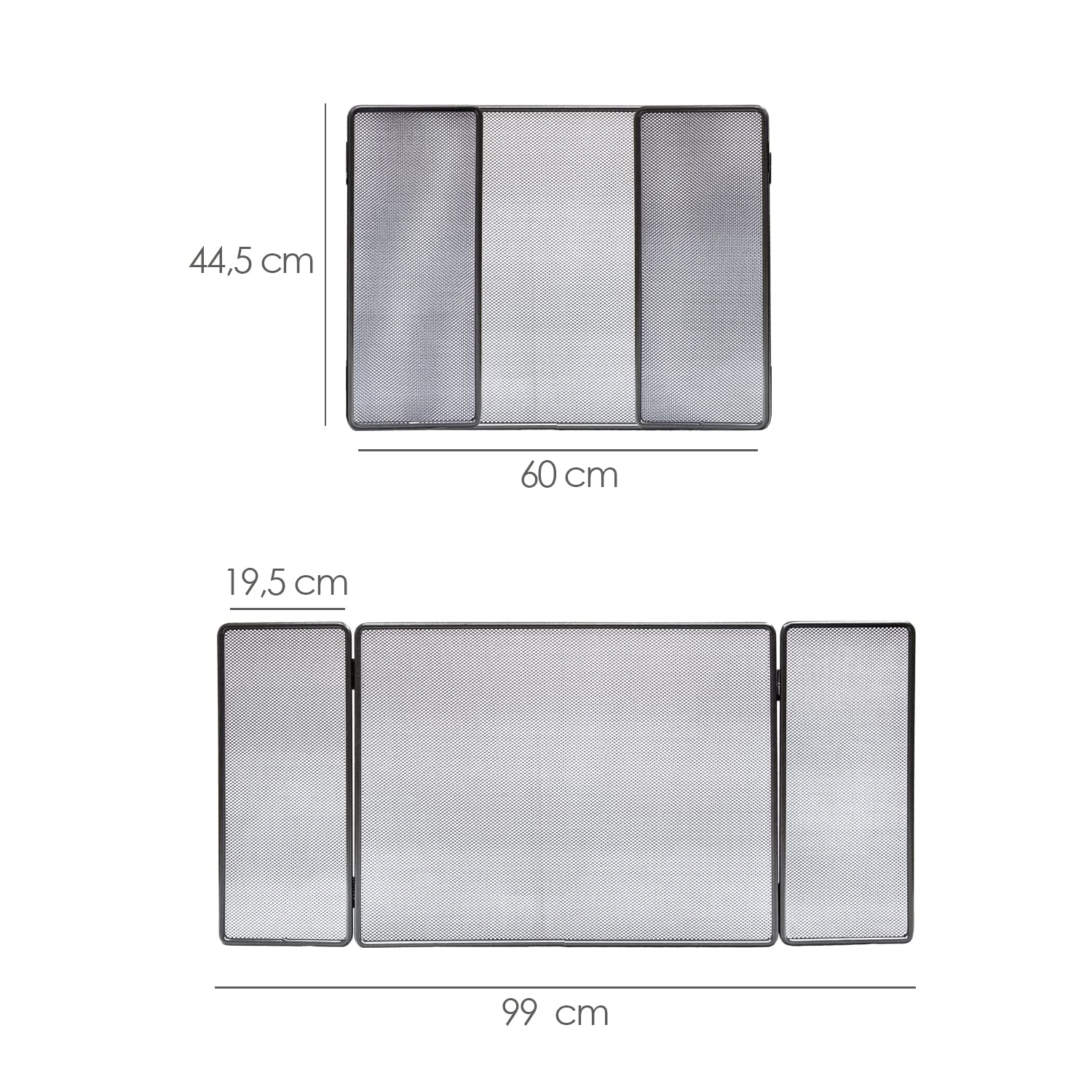ARTIGIAN FERRO PARASCINTILLE Rettangolare 2 Ante CM.100X45H