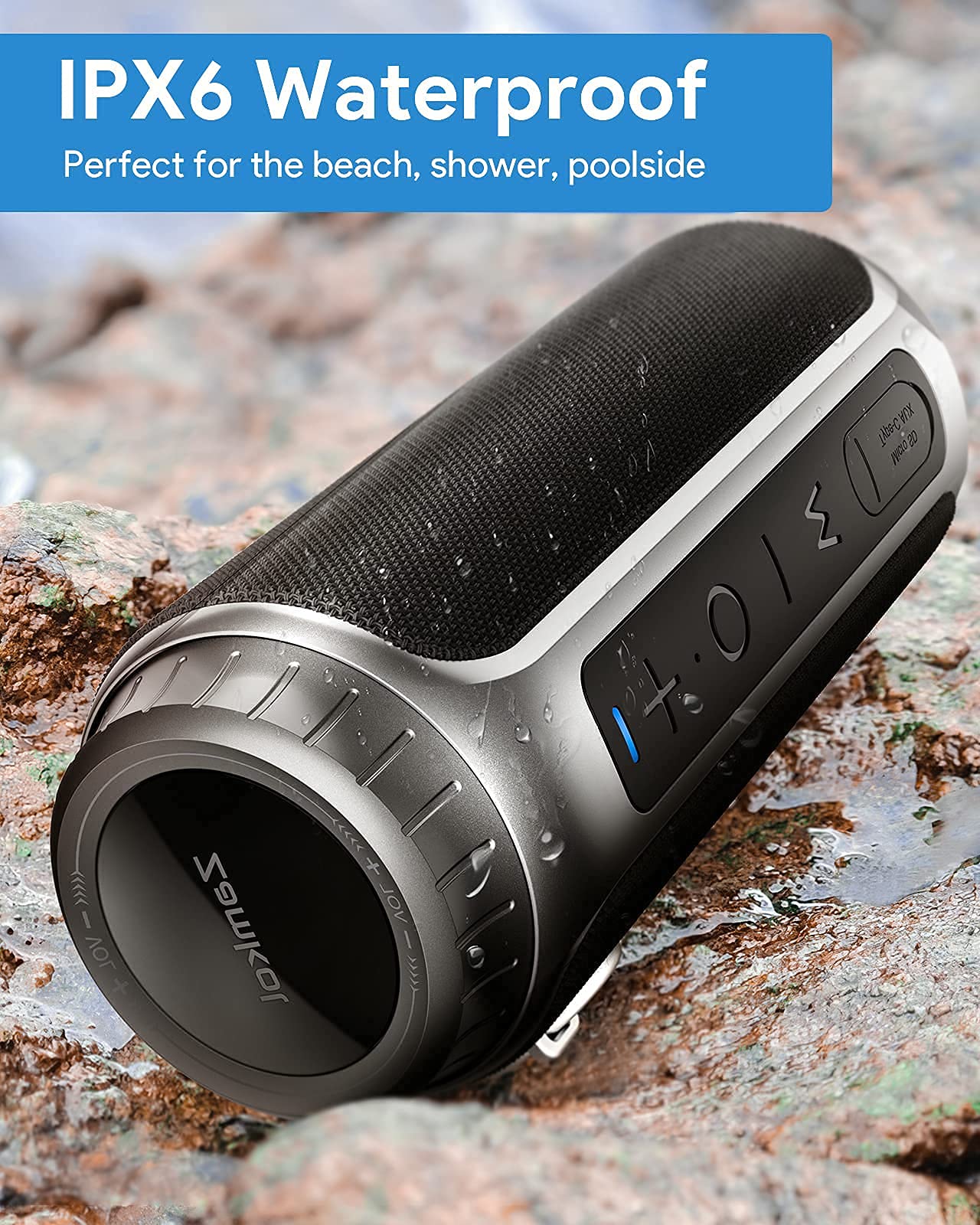 ZAMKOL Bluetooth Speakers, ZK202 Portable Wireless Speaker with