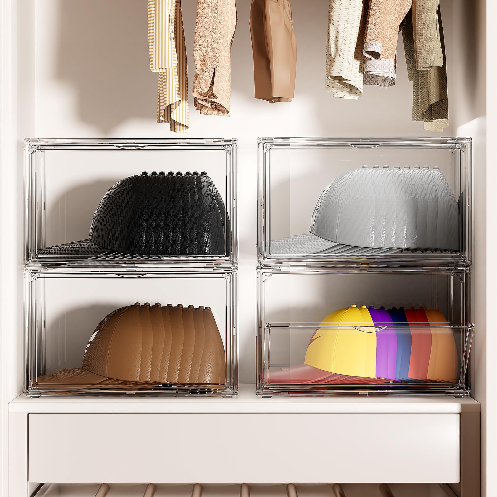 scatola organizer cappello