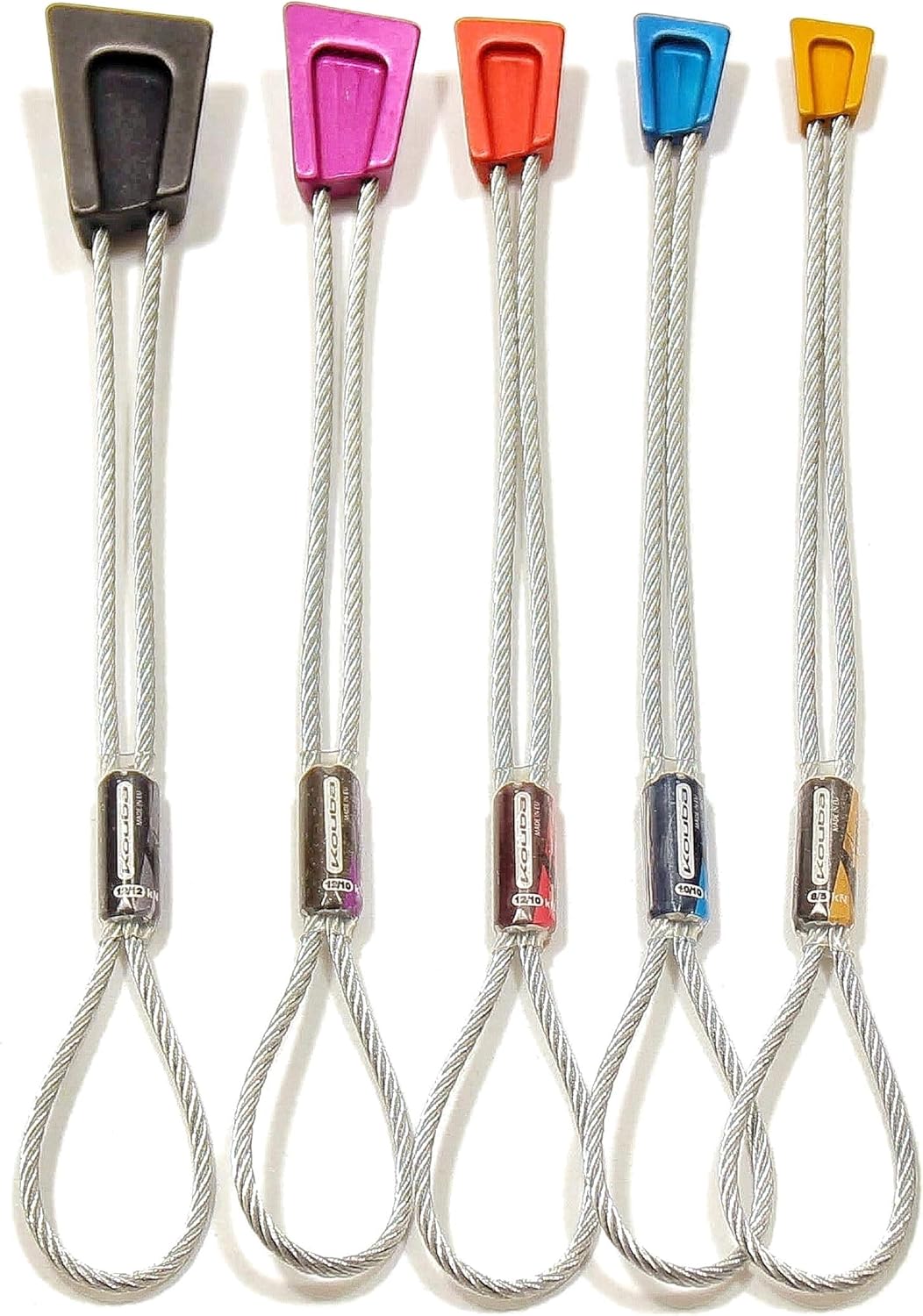 Kouba Vector offset stopper set trad rock climbing gear set of 5