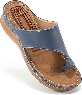 Sandals for Women Wedge Shoes: Comfortable Orthopedic Sandals Womens Dressy Summer Flip Flops Casual Walking Wedges