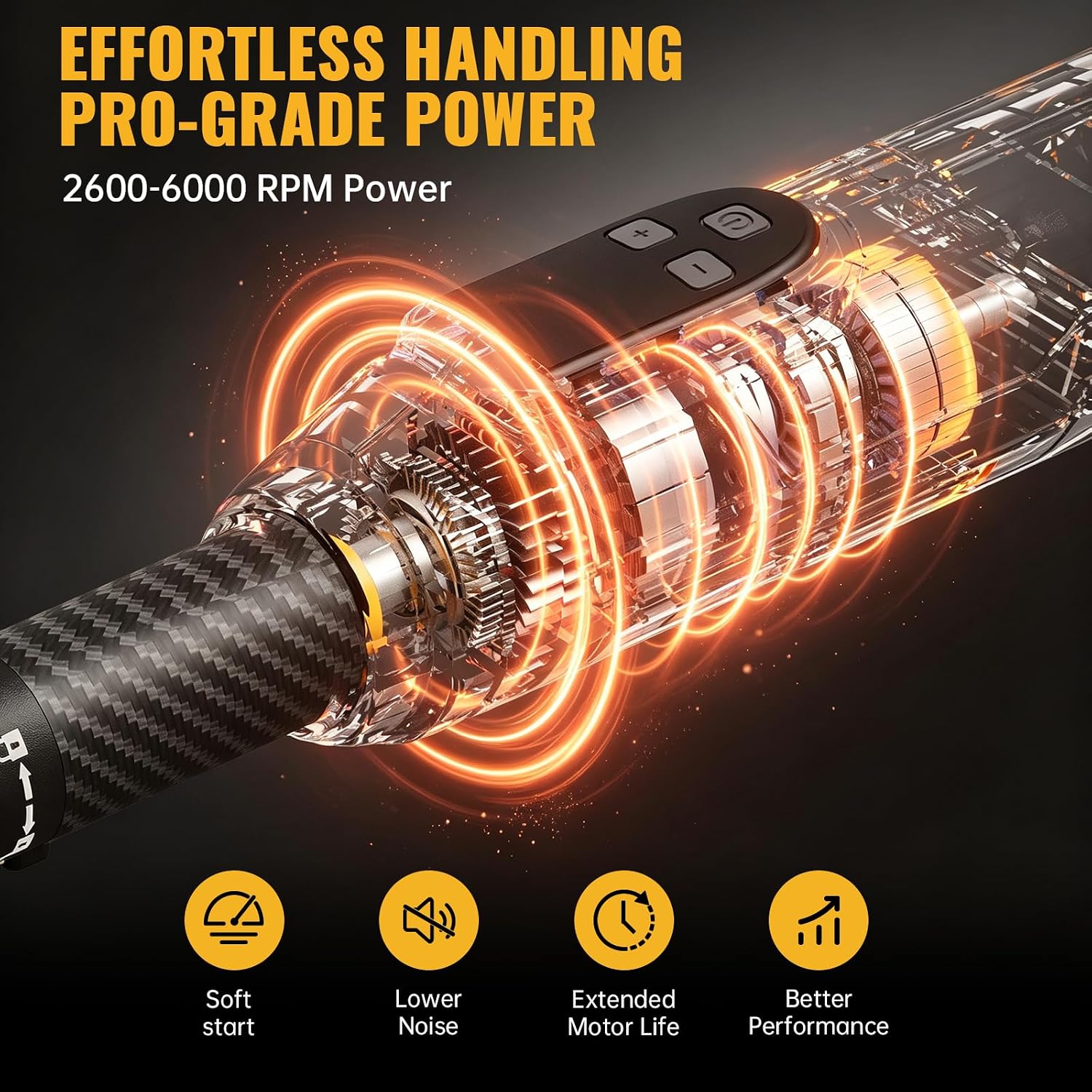 Cordless Mini RO/DA Car Polisher,DeWalt 21V Compatible, Tool Only