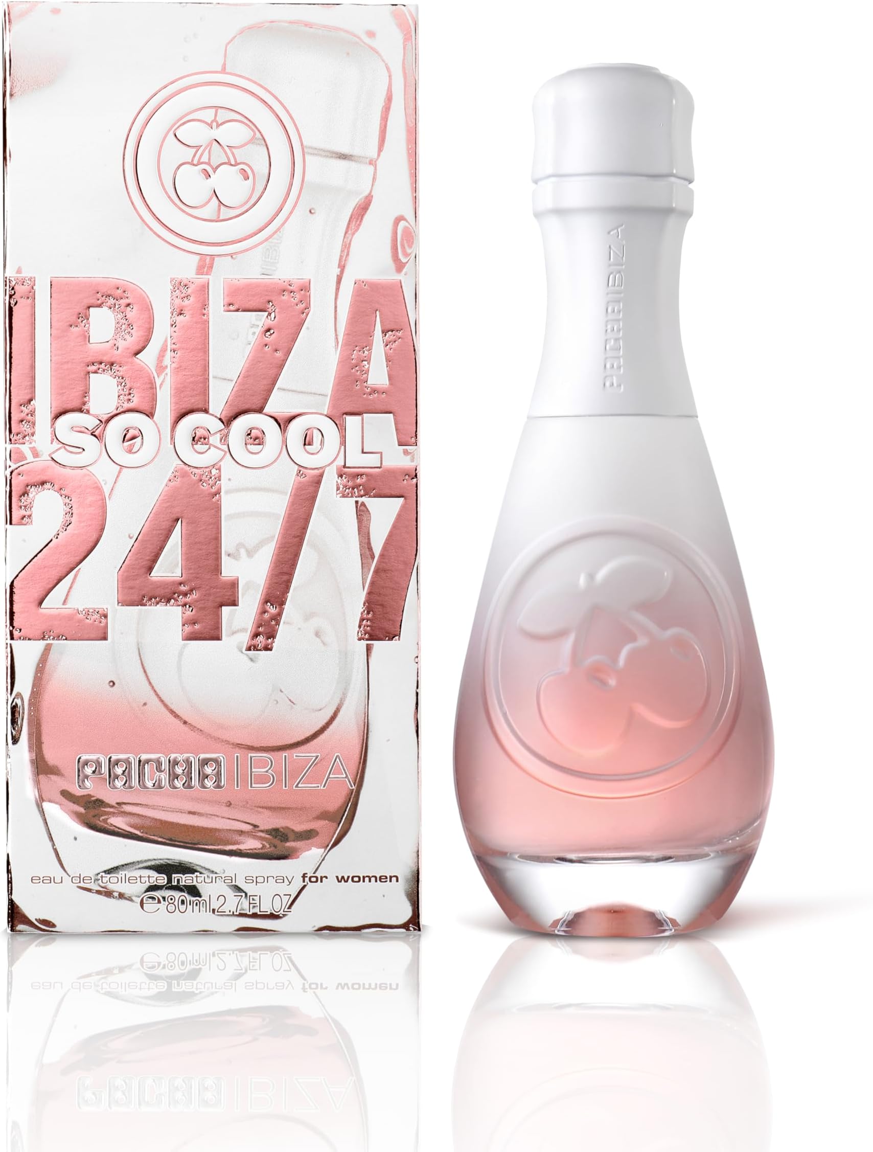Ibiza Perfumes - Ibiza 24/7, Eau de Toilette for Women - Long Lasting - Fresh, Charming and Sexy Fragance - Citrus Floral and Oriental Notes - Ideal for Day Wear - 80 ml
