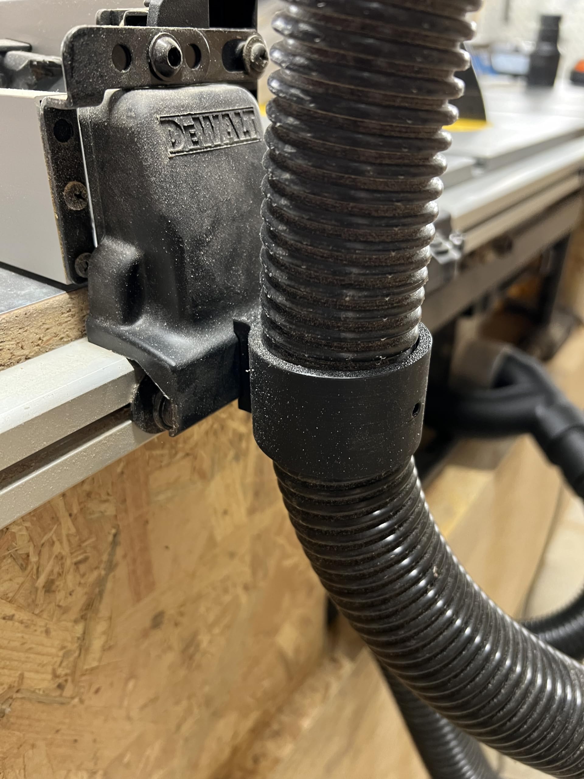 Aspirazione per Dewalt 7492 Adattatore Y