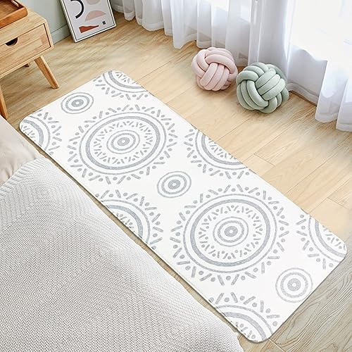 ABREEZE Alfombra bohemia de pasillo de 2 x 5.3 pies, estilo vintage, con estampado oriental, para pasillo, entrada, cocina, baño, antideslizante, disponible en Yaxa Colombia