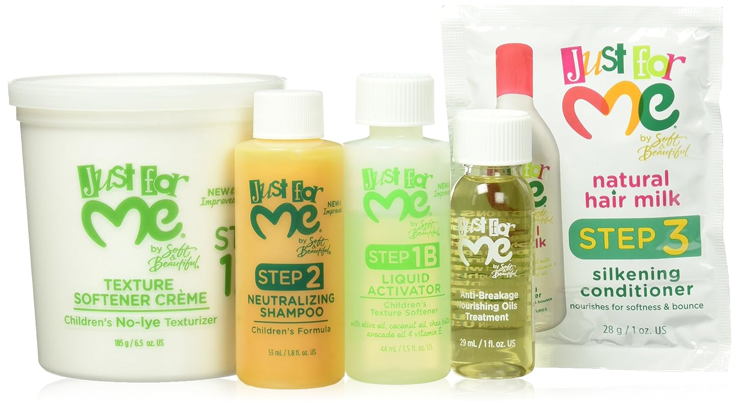 JUST FOR ME Texturizer Softner Kit, (1 X 1 PCS) Amazon.de Kosmetik