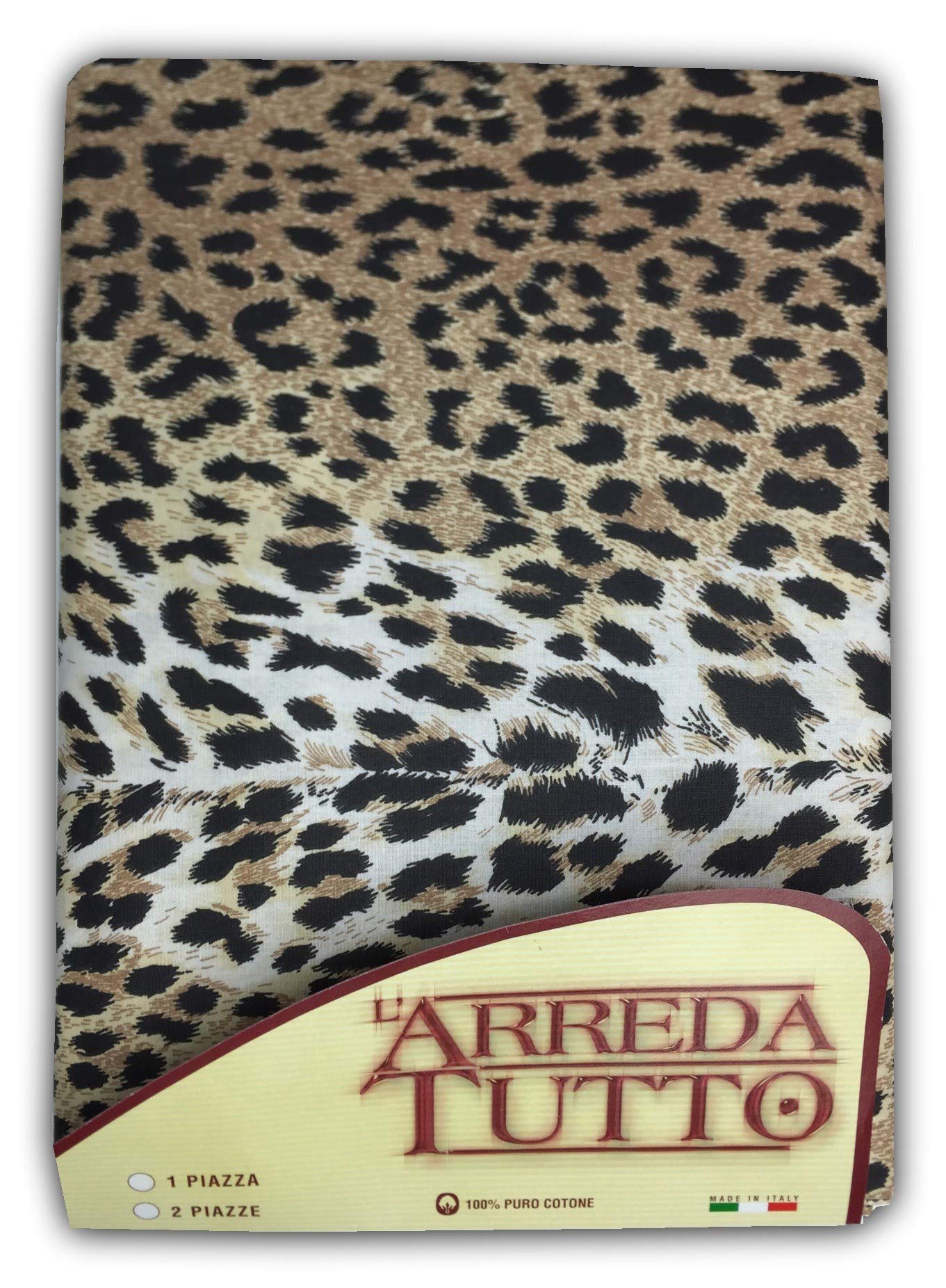 Tex family furniture cover large foulard sofa cover with spotted leopard fabric Sexi - 1 square