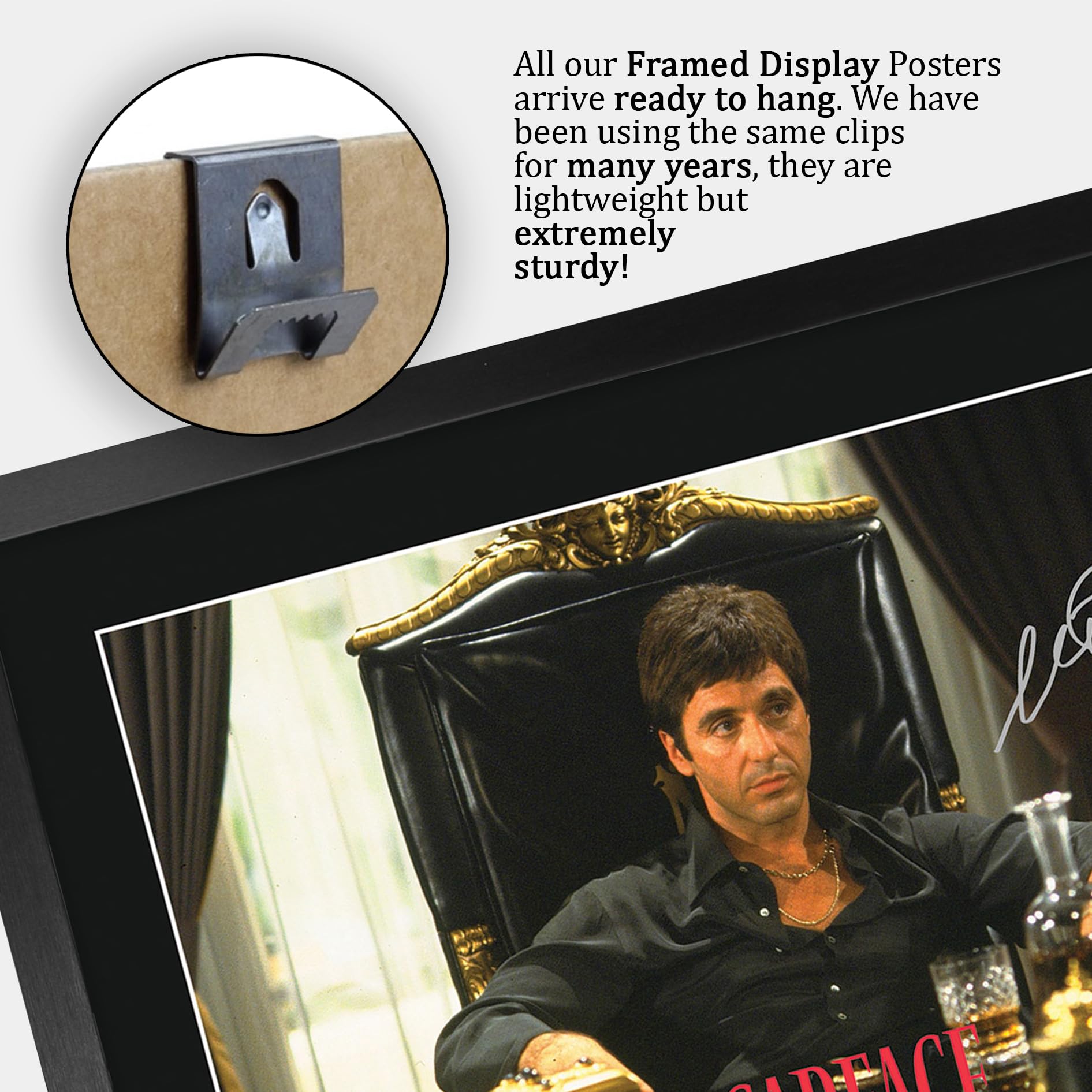 HWC Trading Scarface Gifts Printed Autograph Signed