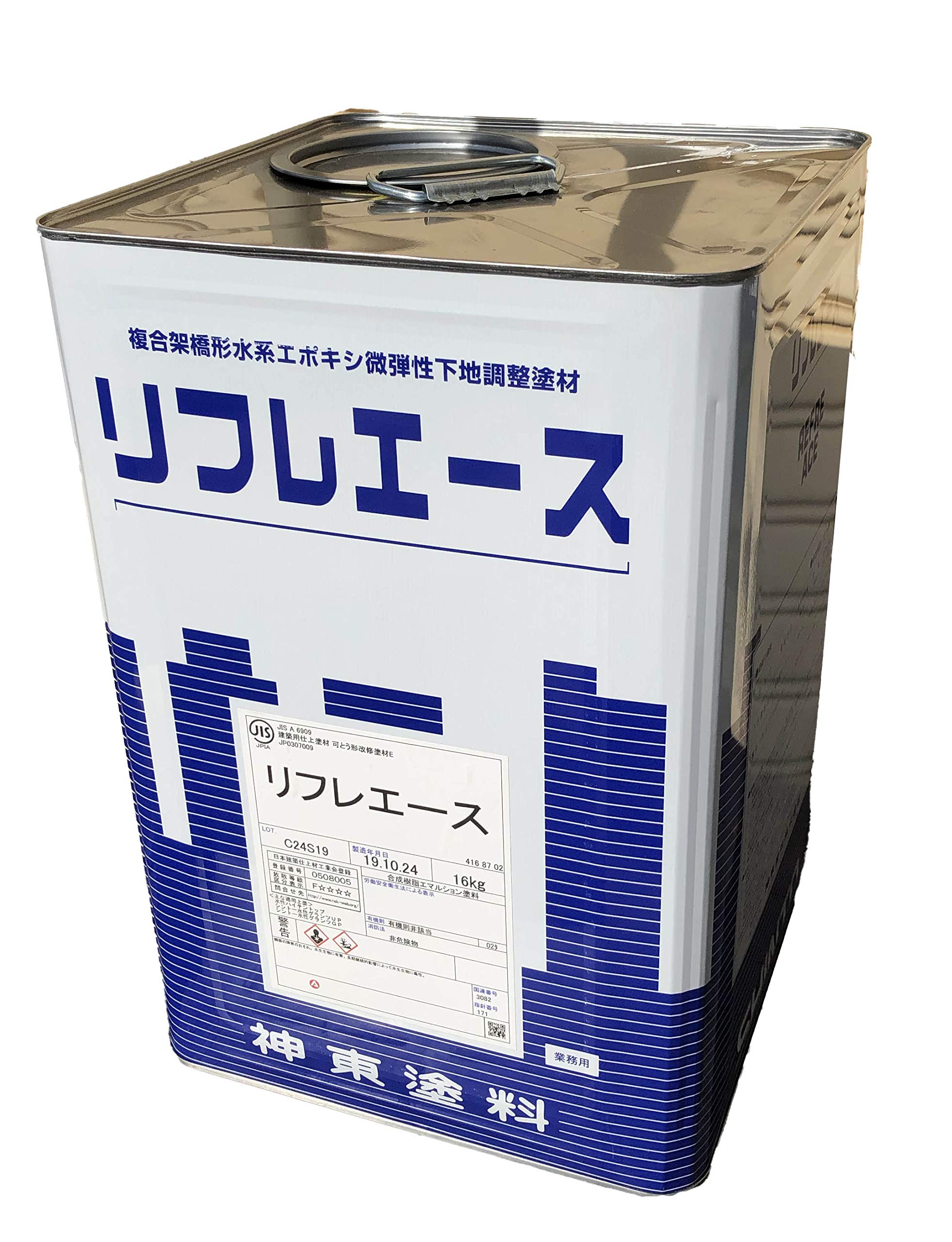 Amazon | 神東塗料 リフレエース 白色 16kg | 塗料缶・ペンキ