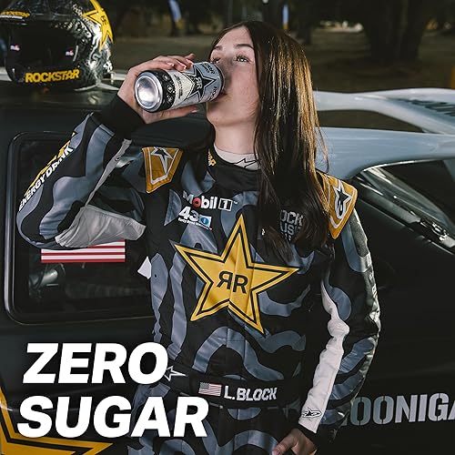 Miniatura 6 de Rockstar Pure Zero Energy Drink, Grape, 0 Sugar, with Caffeine and Taurine, 16oz Cans (12 Pack) (Packaging May Vary)