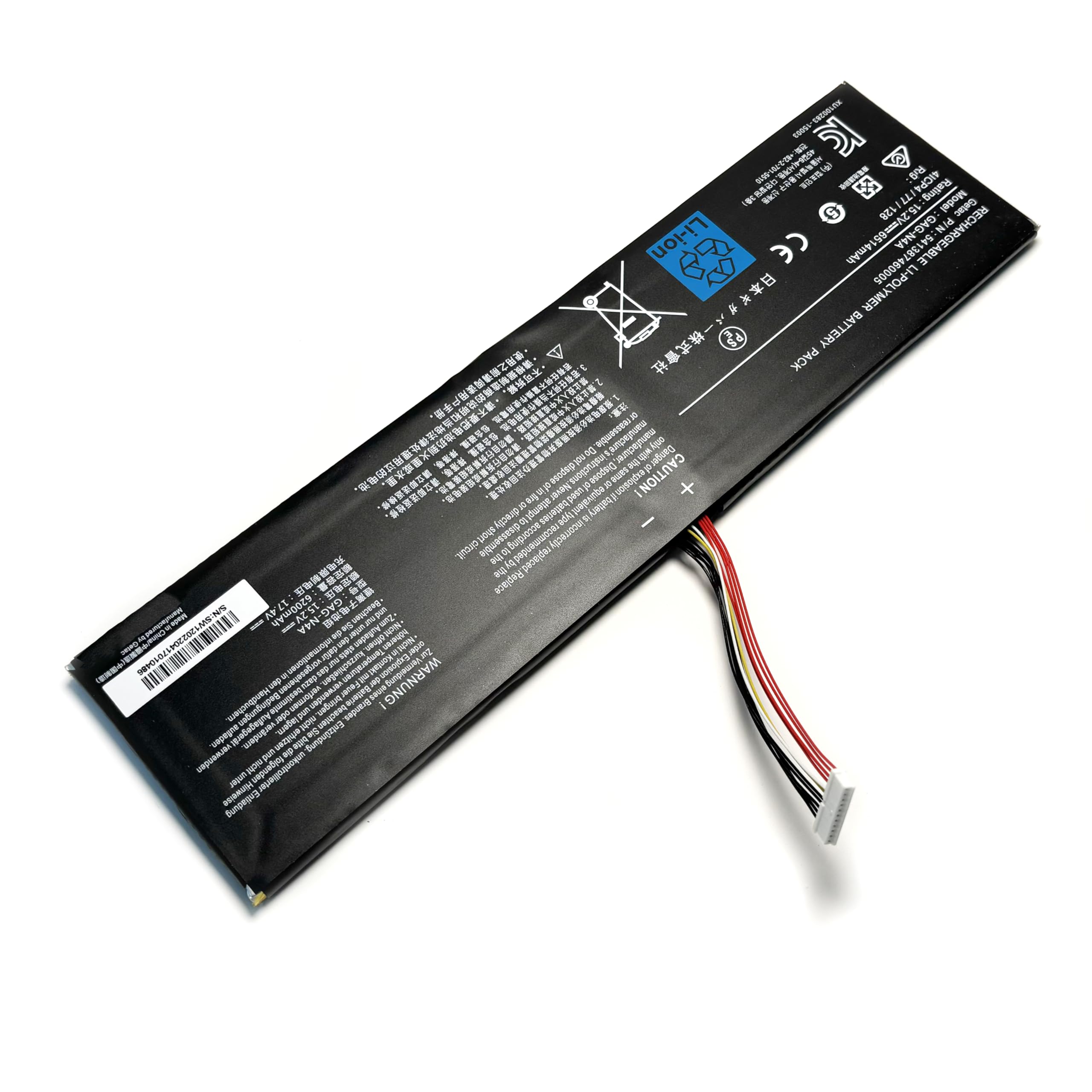 szyuya GAG-N4A 6514mAh laptopbatterijen voor Gigabyte Aorus 15G KC 15G XC 15 BSF 15P XD 15P YD 17H 17G YD Aero 16 YE5 16 XE5