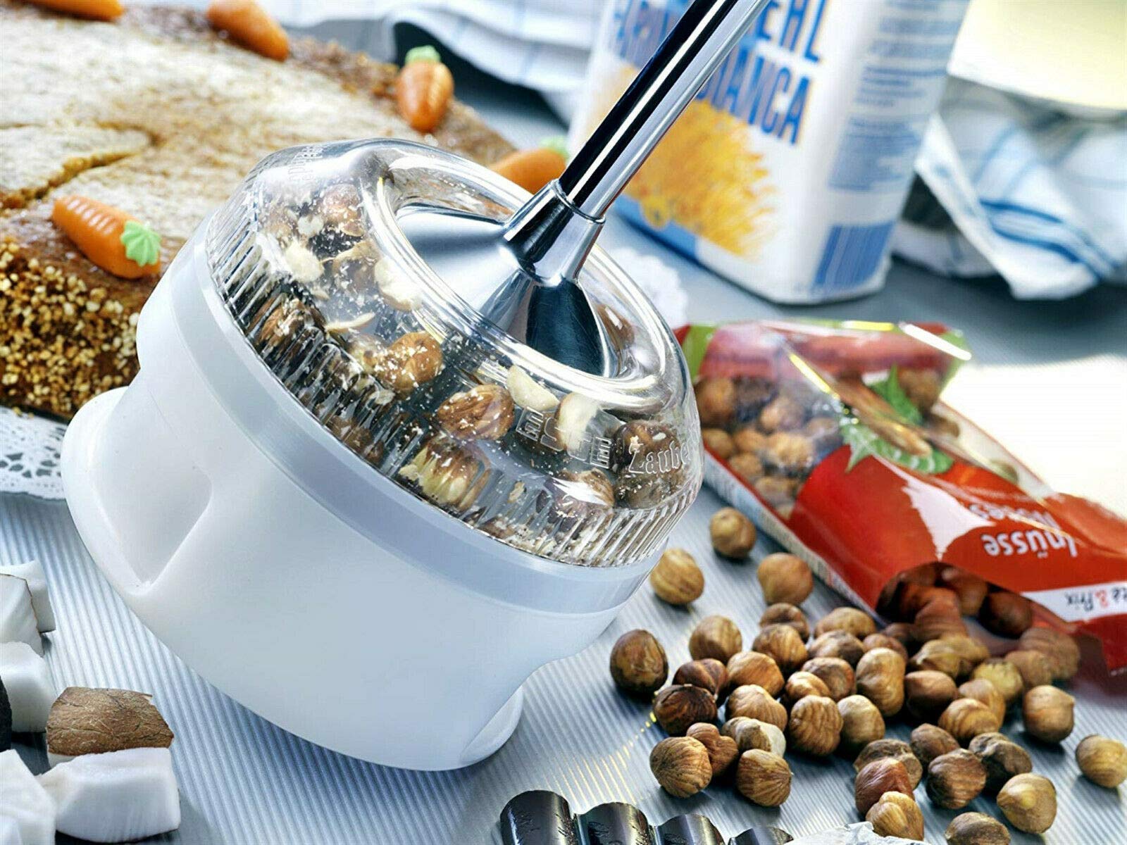 Bamix Swissline Frullatore a Immersione - Bianco