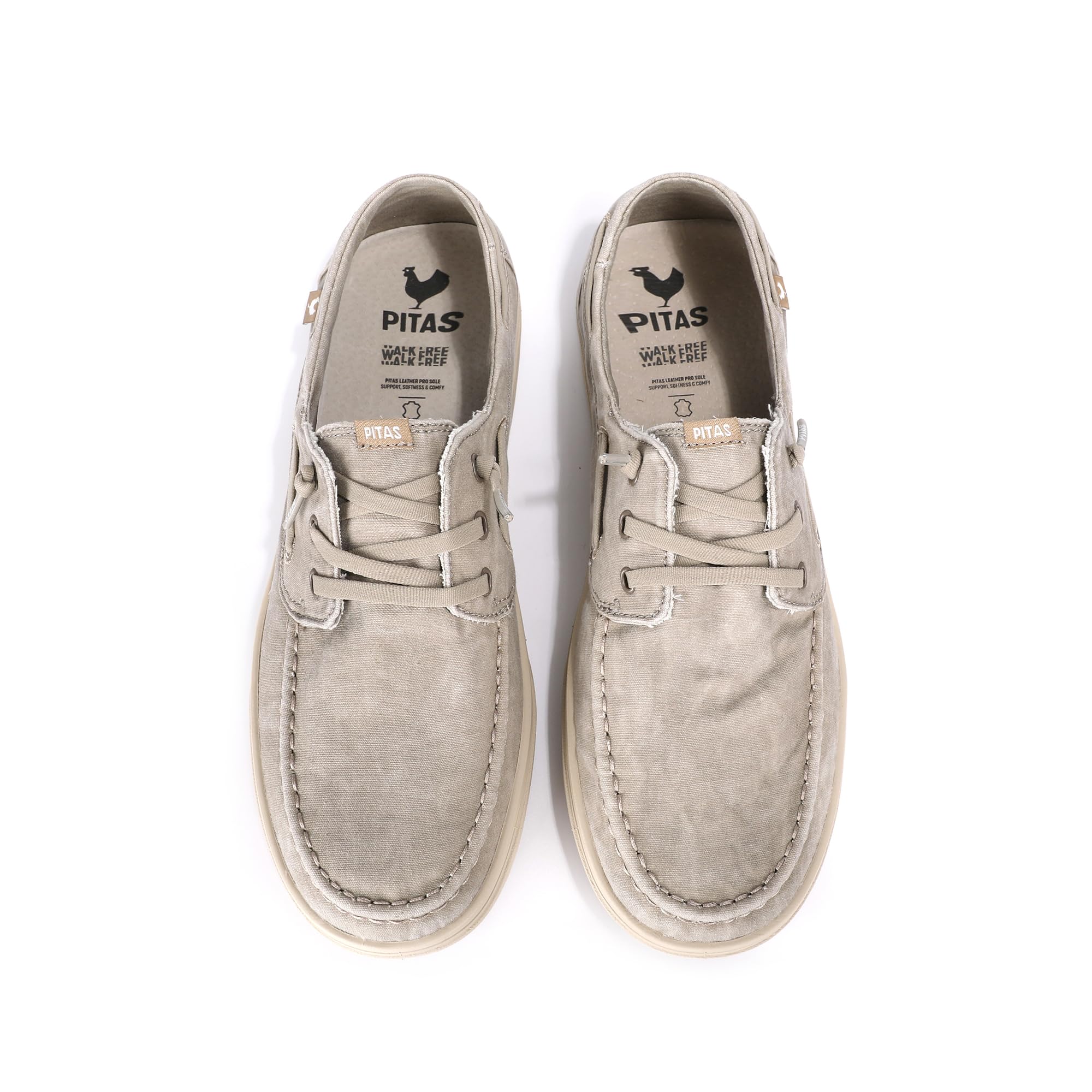 PITAS | MYLOS | Mocasines de Hombre | Náuticos Casual | Zapatillas de Tela | Zapatos sin Cordones | Deportivas Casuales | Calzado de Walkinpitas