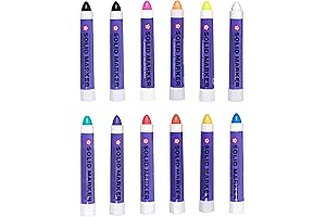 Sakura Solid Paint Markers - Vibrant Assortment | Permanent Window, Wood, and Glass Markers