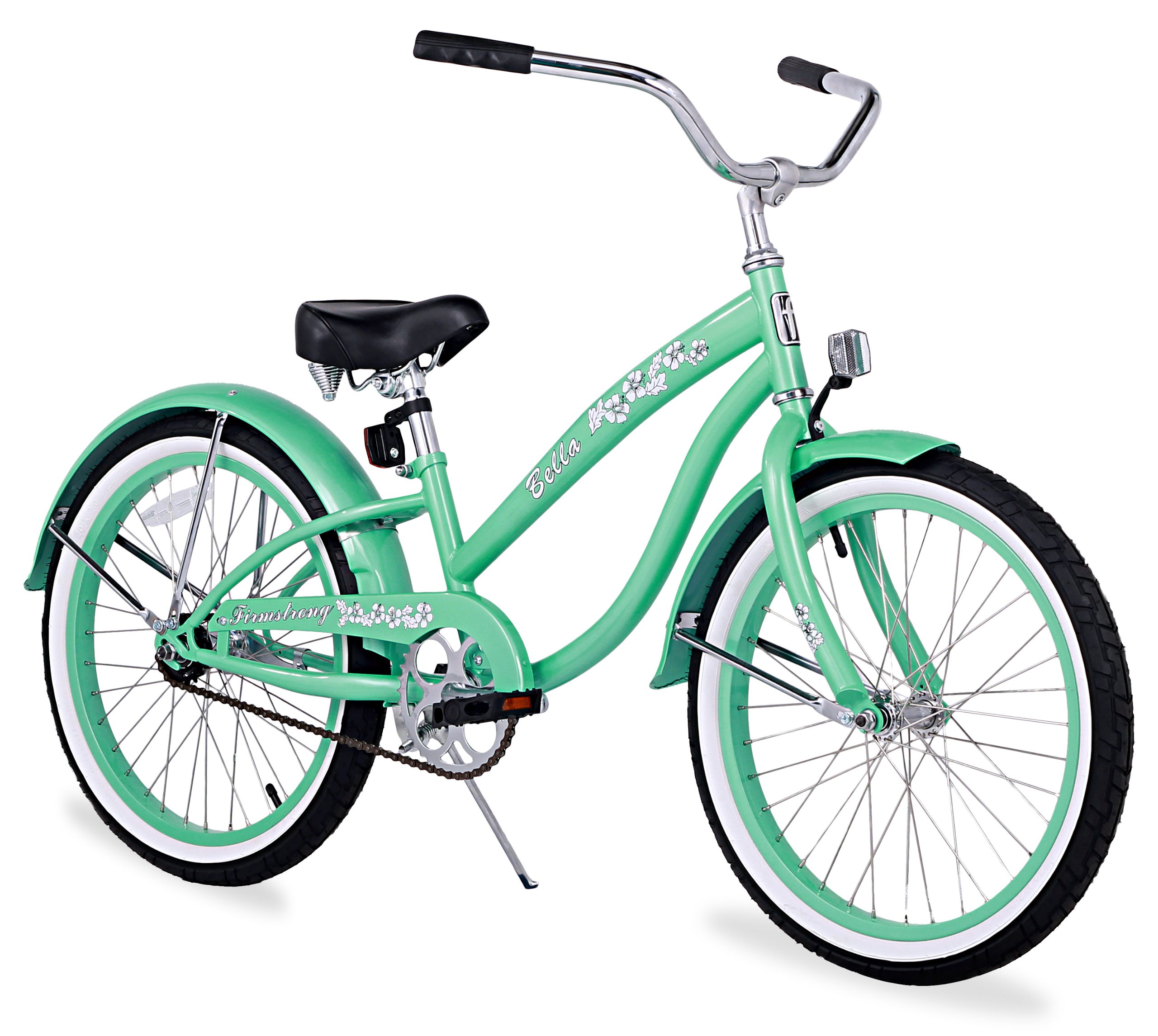 Firmstrong Bella Classic Girl's Single Speed Cruiser Bicycle, 20-Inch