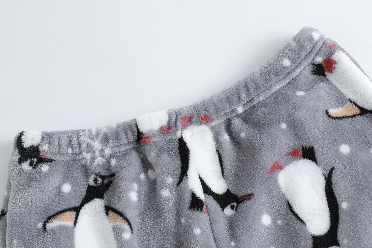 Girls Round Neck Flannel Pajama Sets Winter Long Sleeve Long Pants Cattoon Plush Sleepwear Nighty Size 8 to 16 - Image 5