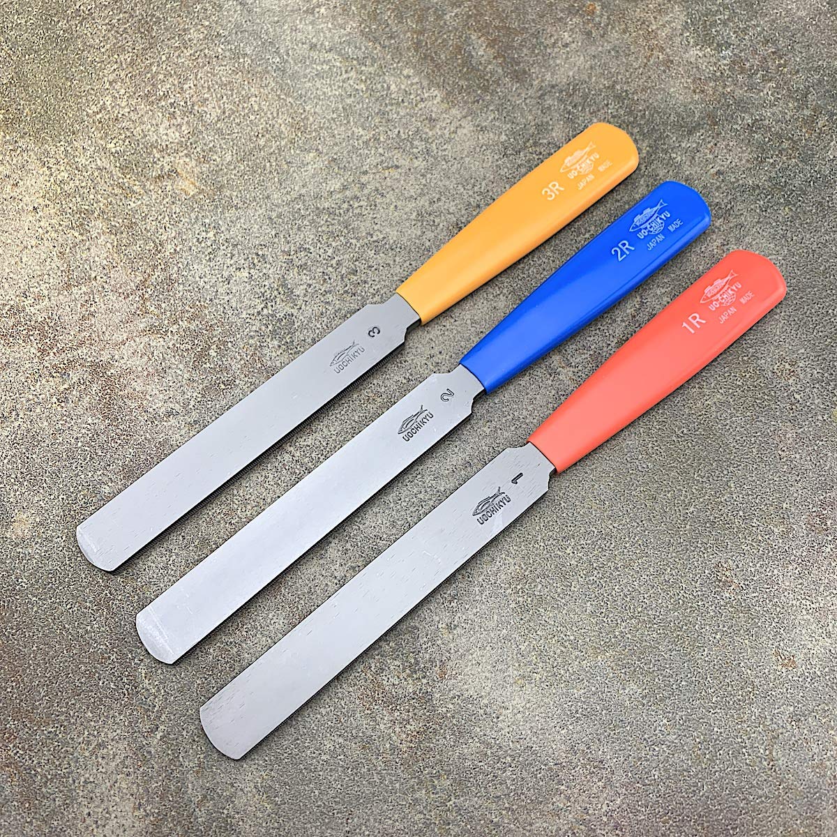 Fret Crowning Files Uo-Chikyu - Set of 3