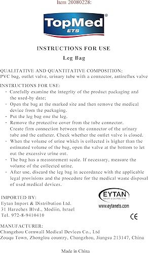 Miniatura 2 de Kit completo urinario 5 días 5 catéteres de goma para condones externos autoguianos + bolsa para piernas de 25.4 fl oz + correas con un tubo de 5.9