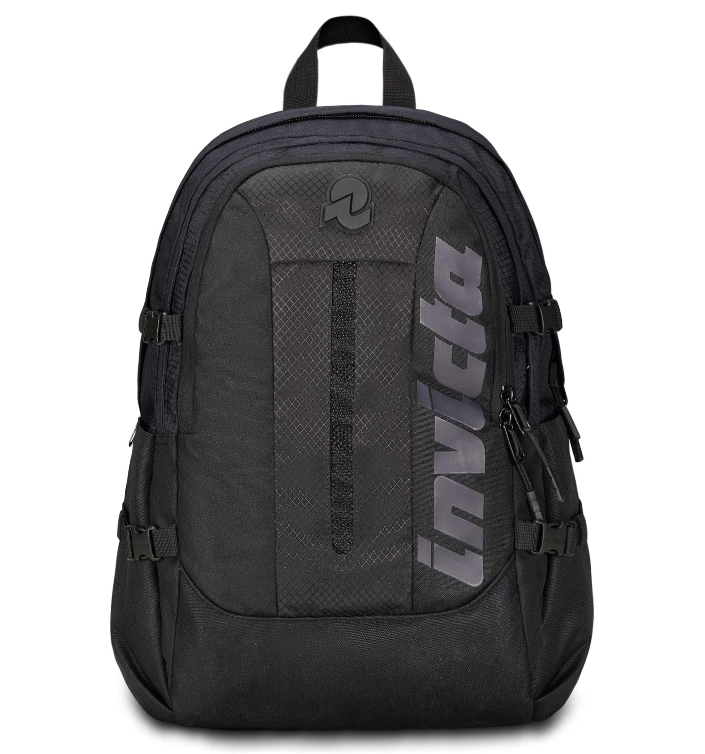Invicta Act Plus Led Schulranzen, Tagesrucksack mit Laptopfach, Trinkflaschenfach, Organisationsfach, Brust- und Beckengurt, Kompressionsriemen, Schule, Sport, Freizeit - Mädchen Jungen