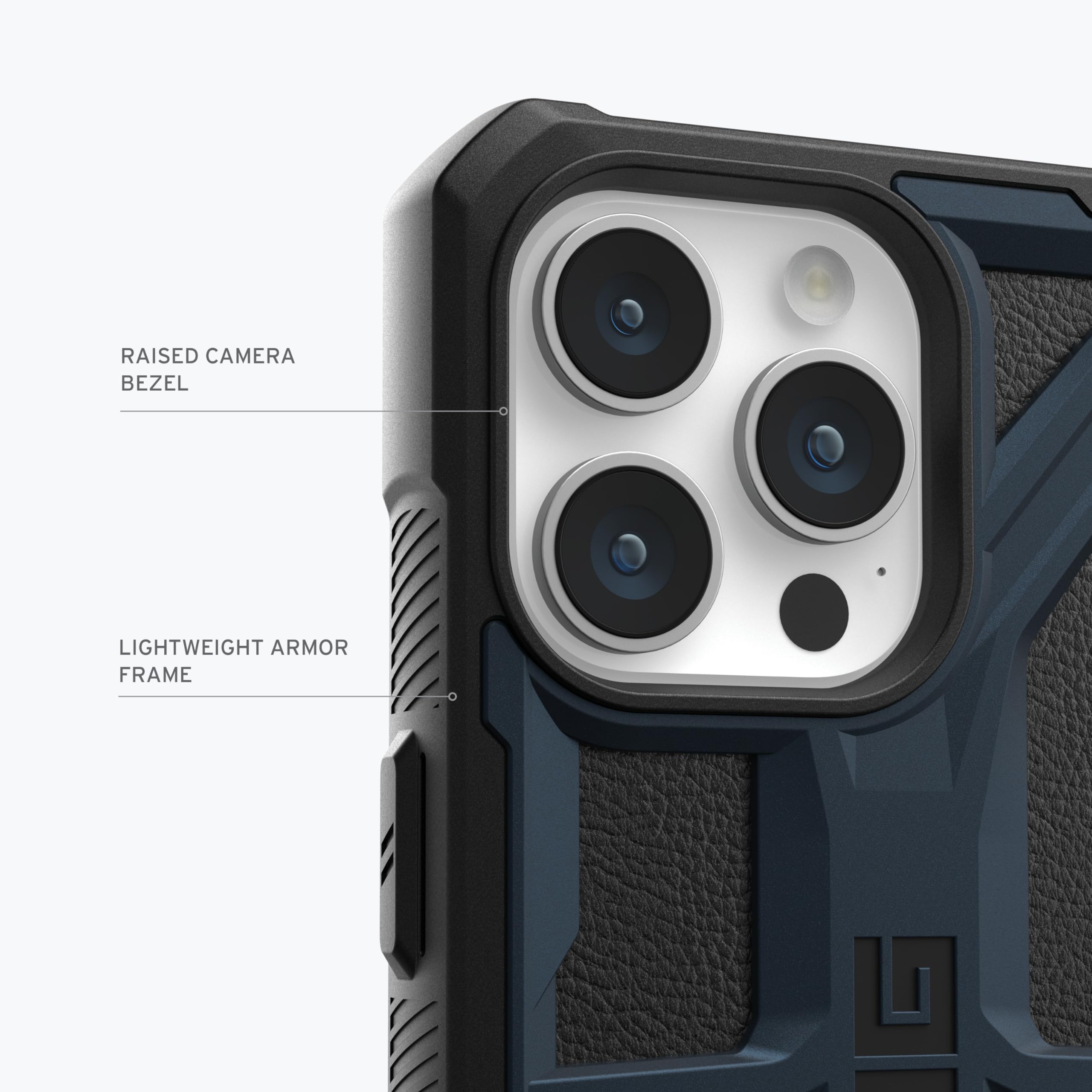 URBAN ARMOR GEAR UAG [versione aggiornata] Custodia protettiva compatibile con iPhone 15 Pro Max da 6,7 pollici, robusta e resistente, di grado militare, testata contro le cadute