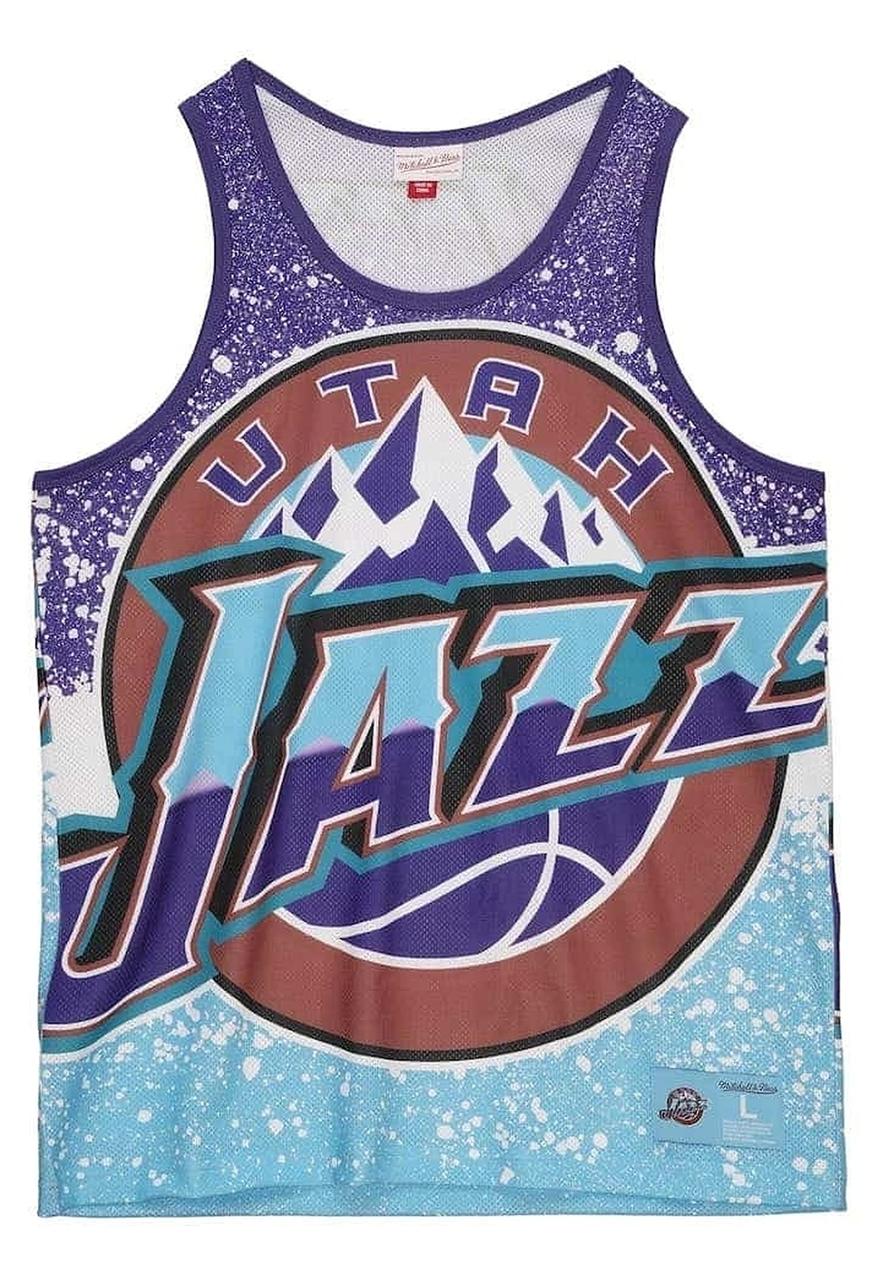 Mitchell & Ness NBA Jumbotron Sublimated Tank Utah Jazz