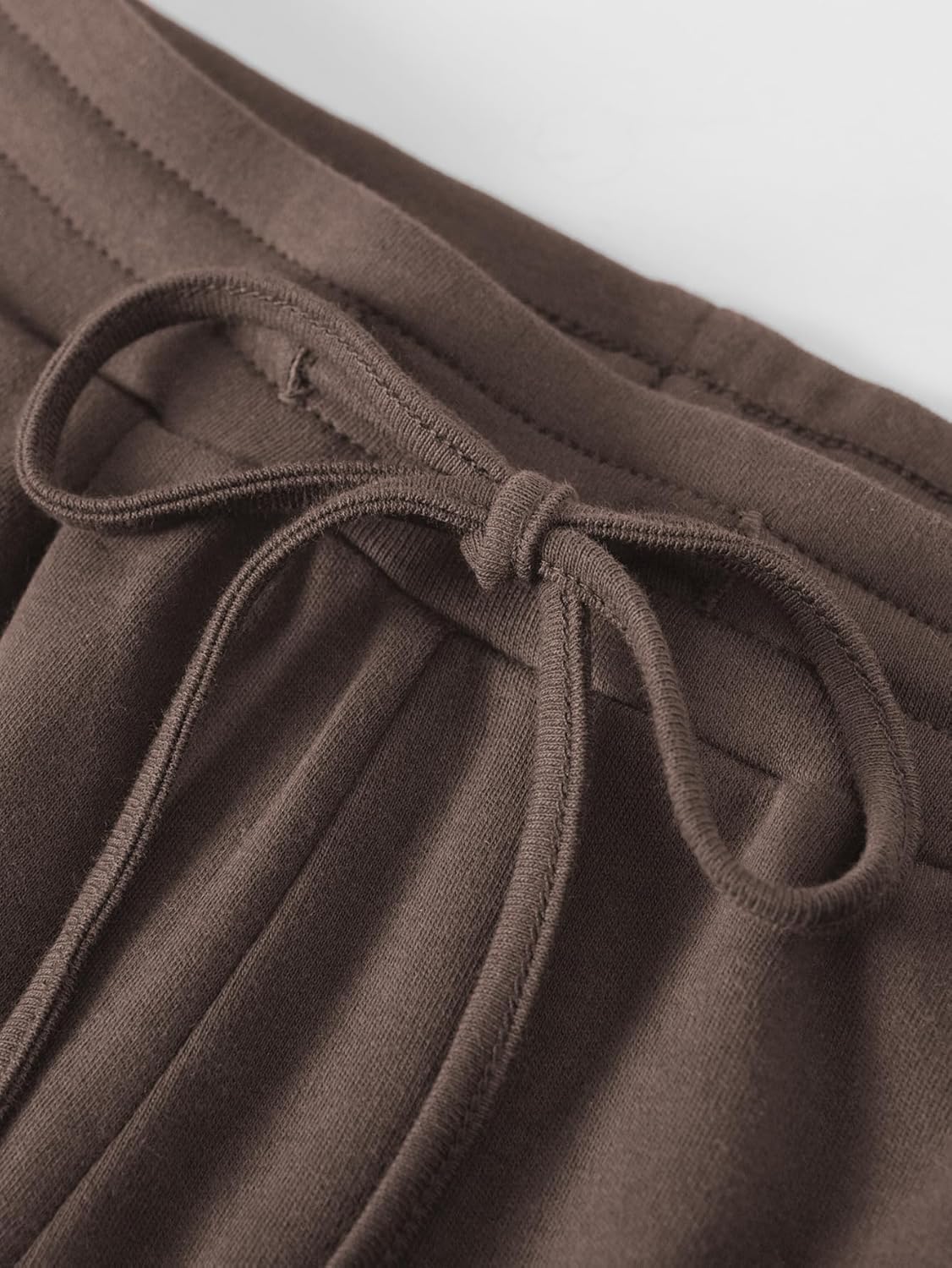 Weintee Women's Plus Size Cotton Knit Pants with Pockets - Image 4