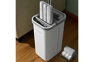 JOYMOOP Floor Mop and Bucket with Wringer System