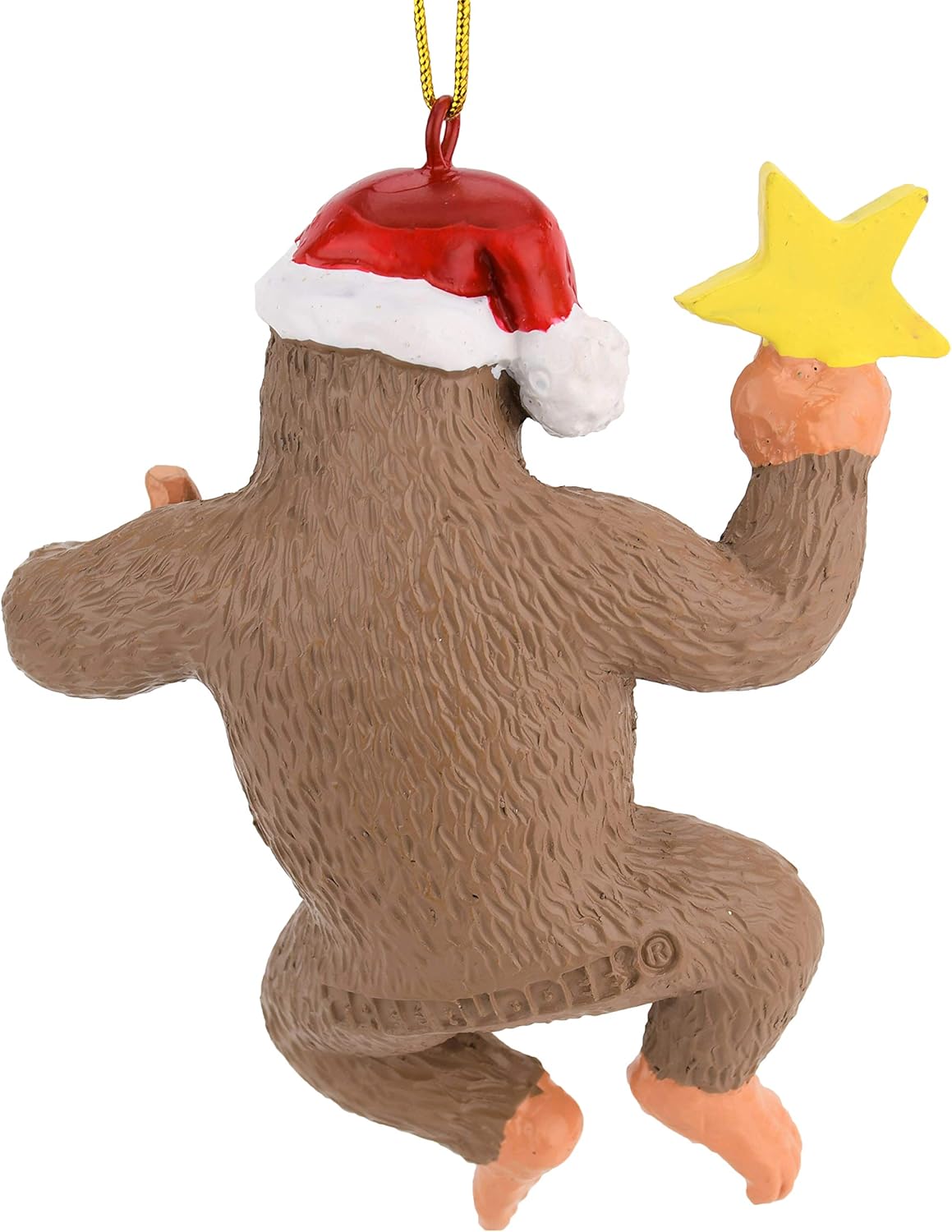 Tree Buddees King Kong Climbing The Tree Large Christmas Ornament, Brown, 4 Inches - Image 4