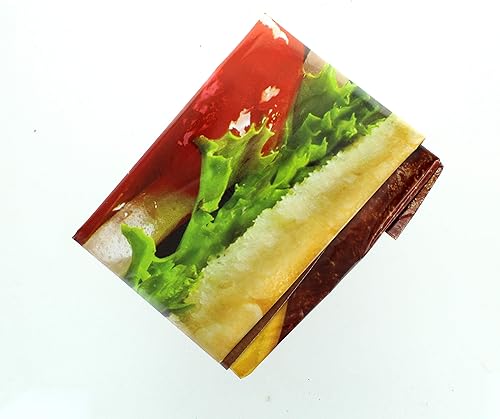 Miniatura 3 de Mighty Cheeseburger Mighty Bright - Hamburguesa fotográfica grande de 31 pulgadas con forma de helio