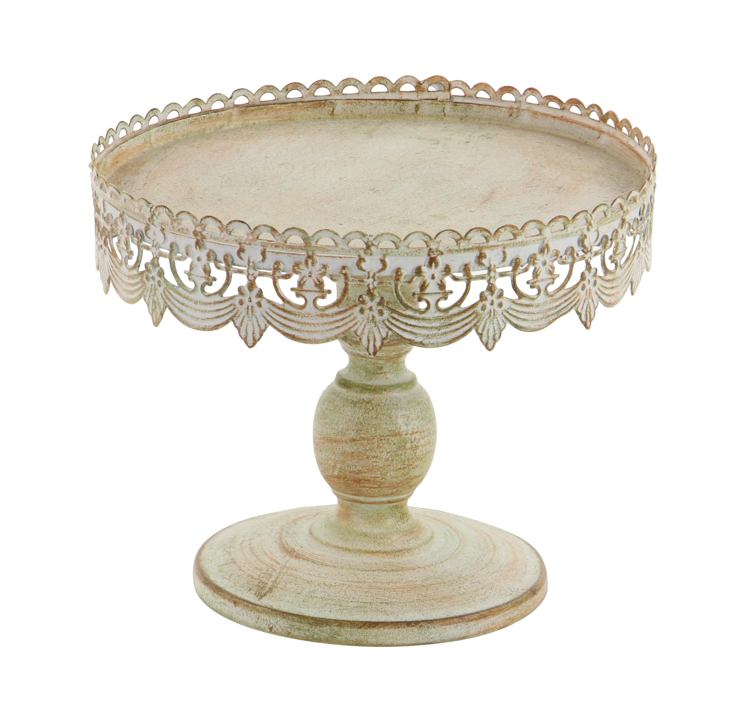 Deco 79 Traditional Style Decorative Cake Stand