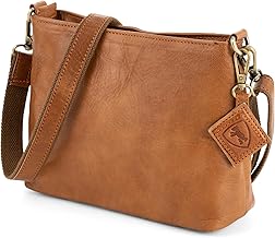 Berliner Bags Vintage Borsa Piccola Tracolla Donna Marbella, Borsette Donna in Vera Pelle, Borsa Spalla Donna