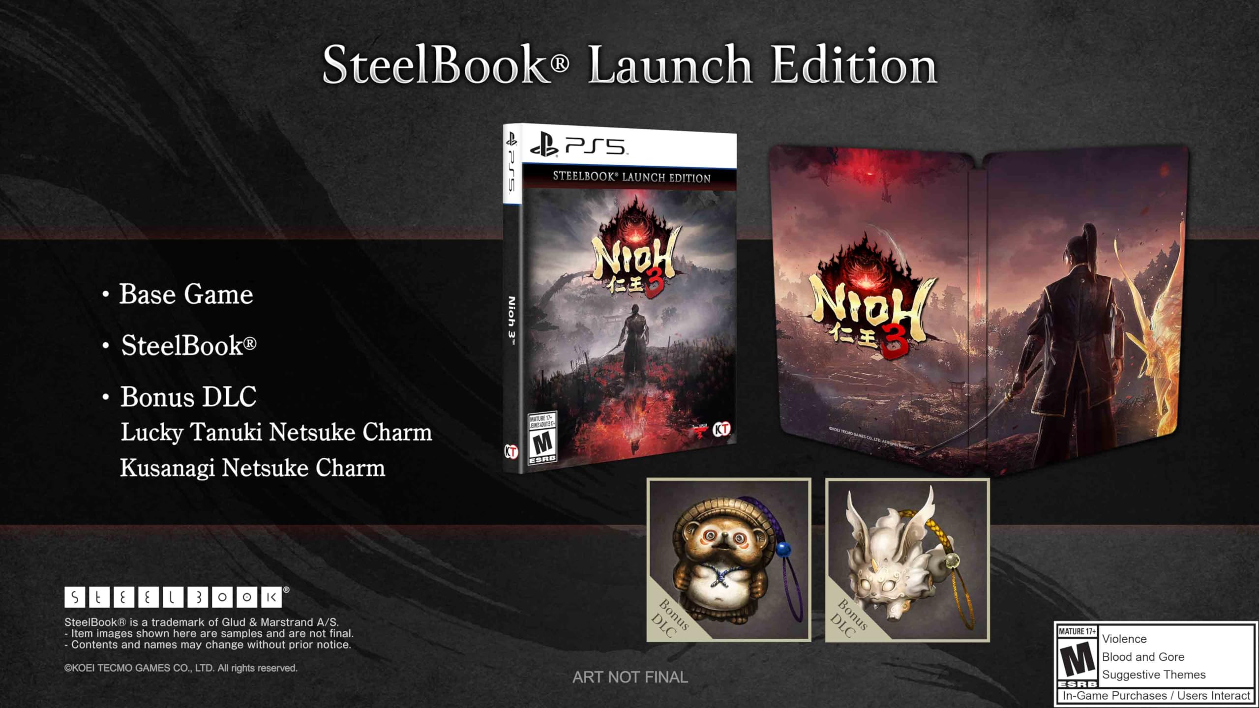 Nioh 3: Steelbook Launch Edition Playstation 5 - 3