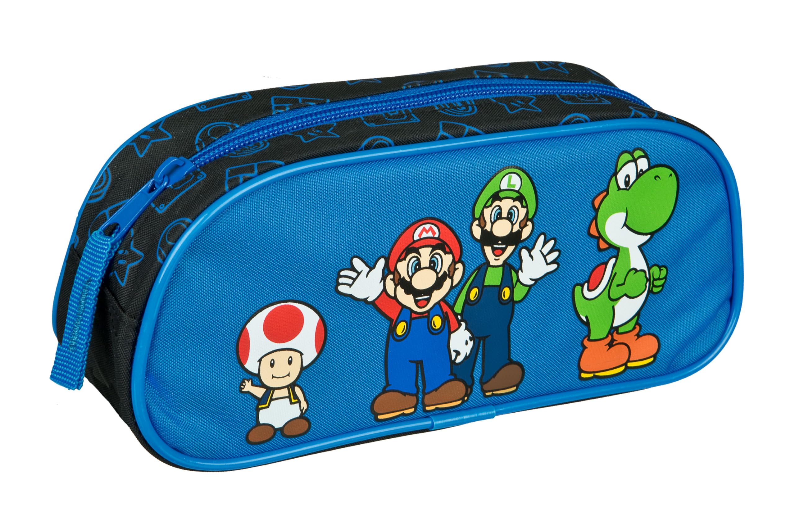 Undercover Super Mario Kids Pencil Case 22.5 x 9 x 9 cm 50g, multicoloured, Super Mario
