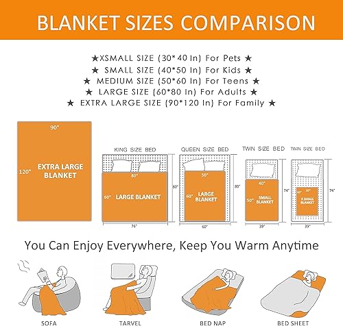 Miniatura 4 de Manta de baño de elefante, manta de franela súper suave y ligera para niños, adultos, adecuada para sofá, cama, campamento, viajes, todas las