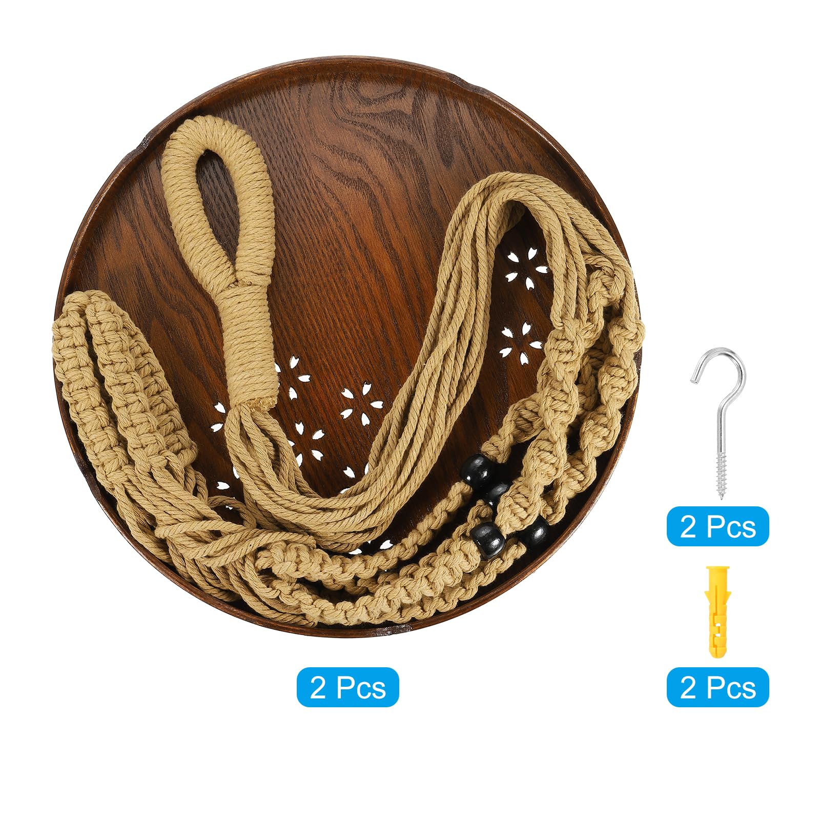 PATIKIL Macrame Plant Hangers Indoors - Image 3