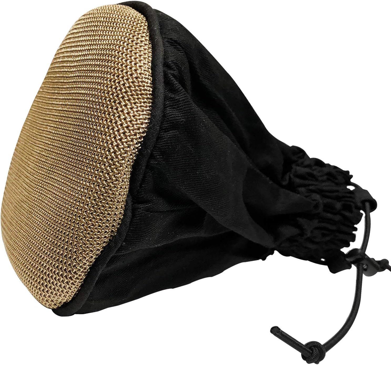 ION MESH HAIR DRYER DIFFUSER SOCK For Curly & Wavy Hair, Fits MOST Standard Size Blow Dryers (Gold)