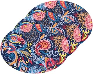 MAOBLYR Quick Absorption Household Cleaning Sponge,Double-Sided Reusable3.54x2.56In,Kitchen Tableware Multi-Purpose Cleaning 3 Sets-Colorful Paisley
