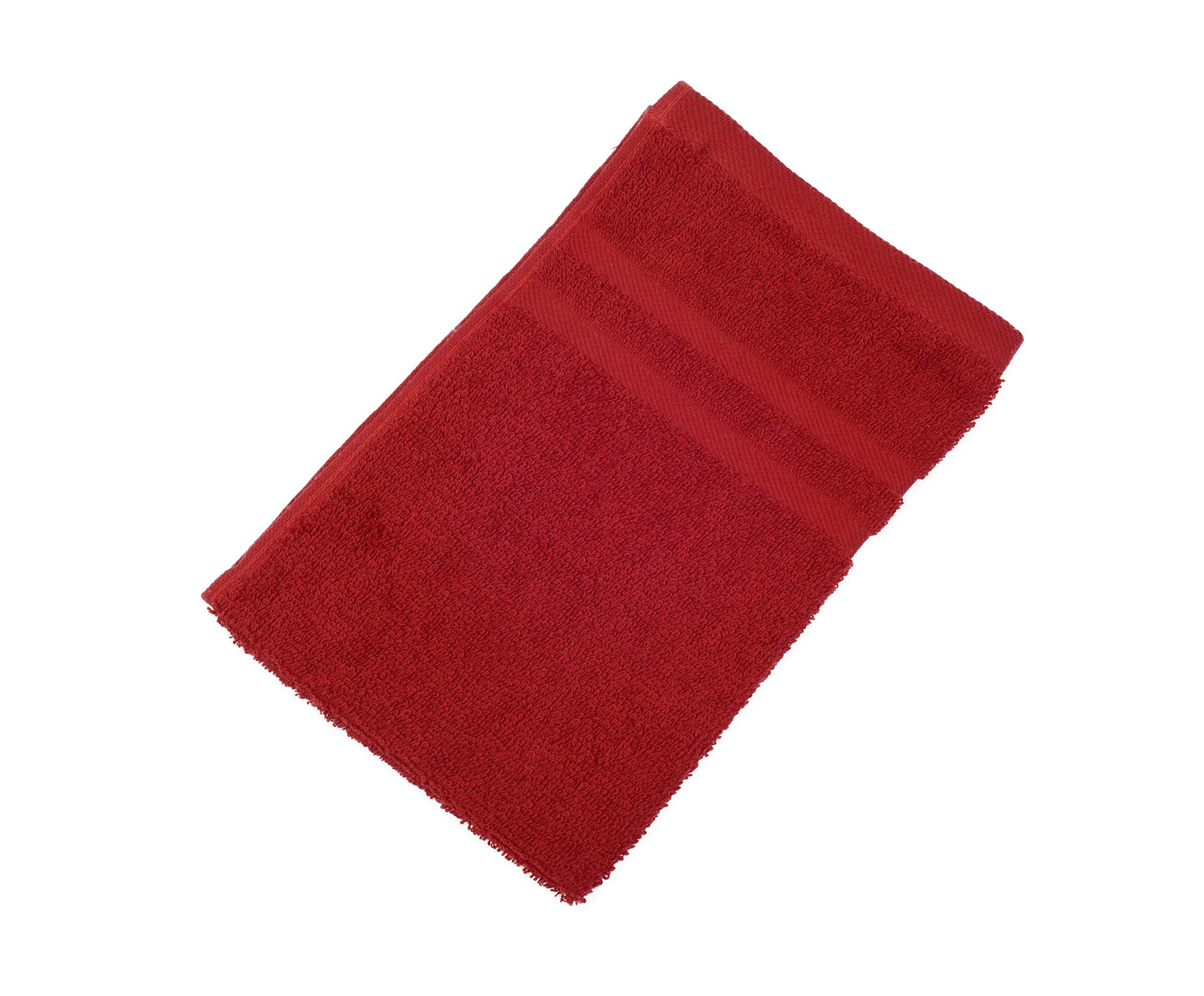 Gözze Set de 4 toallas de invitados Algodón 30 x 50 cm Burdeos
