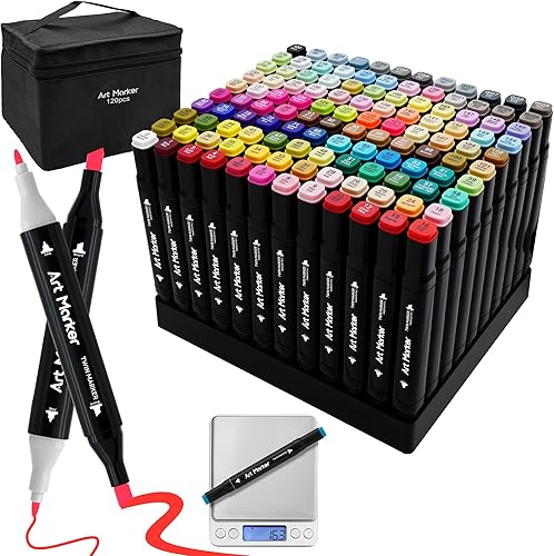 Marcadores 120 Colores