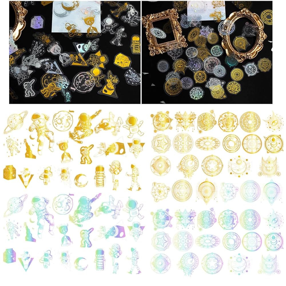 コラージュ素材 大量まとめ売り＊紙モノ/シール/マステ/クリアスタンプ コラージュ素材 大量まとめ売り＊紙モノ/シール/マステ/クリア