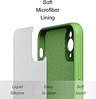 Vista 5 de Funda para Samsung Galaxy S22 Ultra, funda delgada de silicona líquida, a prueba de golpes, funda delgada para Samsung Galaxy S22 Ultra, funda Beige