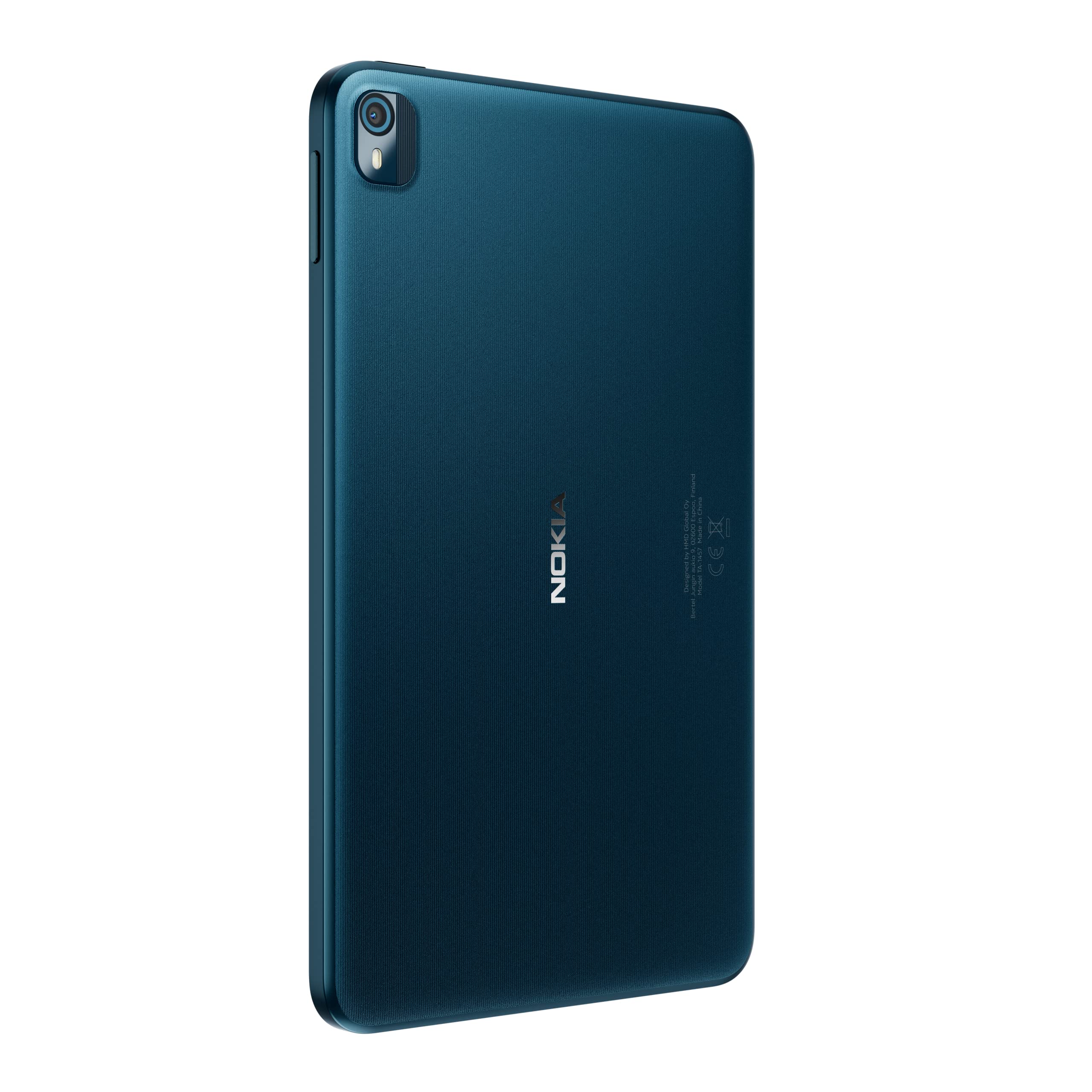 Nokia - Tablet T10 Wi-Fi, Android 12, Display da 8" 60Hz, 3GB RAM/32GB ROM, Batteria da 5250mAh, Fotocamera da 8MP, frontale da 2MP, Altoparlanti Stereo Con Riproduzione OZO, Blue [Italia]
