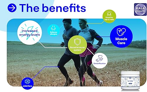 Miniatura 4 de Procapsin OptiMSM - Suplemento en polvo puro de metilsulfonilmetano MSM orgánico, sin gluten, sin OMG, cristales de azufre Opti MSM para niños y