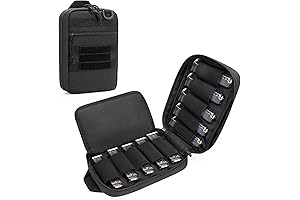 DSLEAF Tactical Pistol Magazine Storage Bag (Holds 10 Magazines)